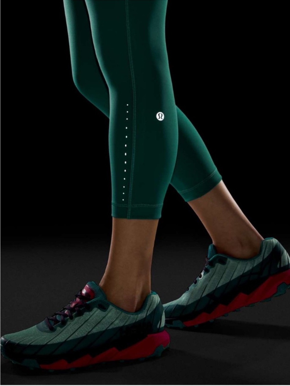 Lululemon Swift Speed High-Rise Crop 23" Teal Lagoon Green size 6 - Picture 2 of 16